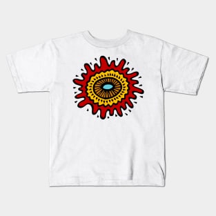 Splashed Mandala Kids T-Shirt